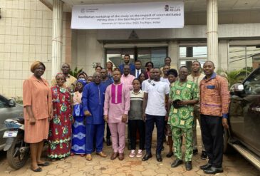 RELUFA, avec le soutien de la Fondation du Commonwealth, a lancé un projet de réhabilitation des sites miniers dans l’est du Cameroun