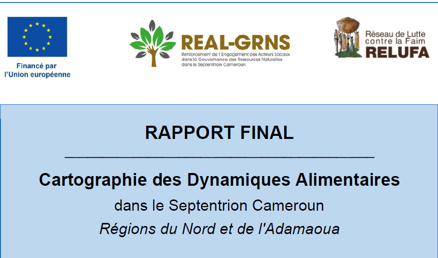 Cartographie des dynamiques alimentaires dans le septentrion Cameroun